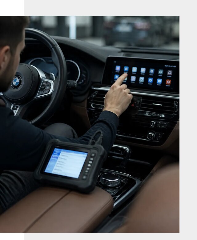 Установка приложений и мультимедиа сервисов BMW в Новокубанске
