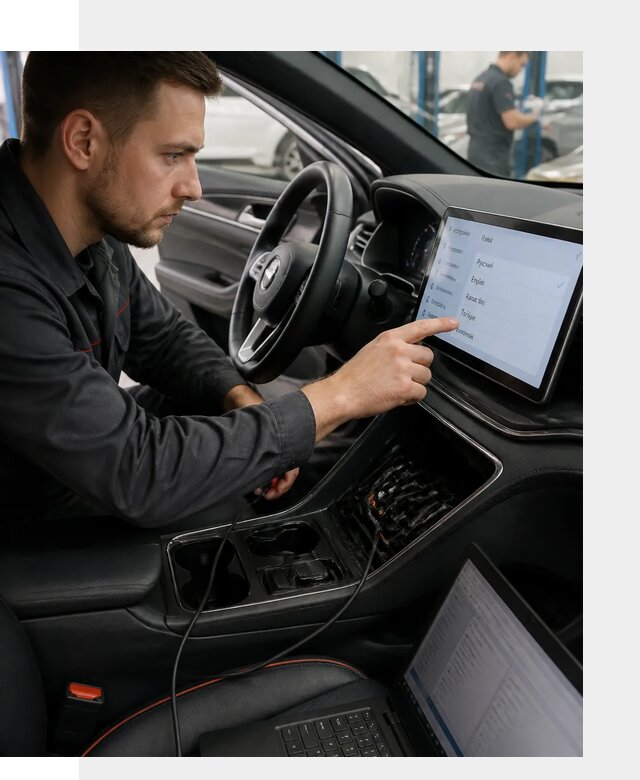 Профессиональная русификация BYD SONG Plus в Новокубанске