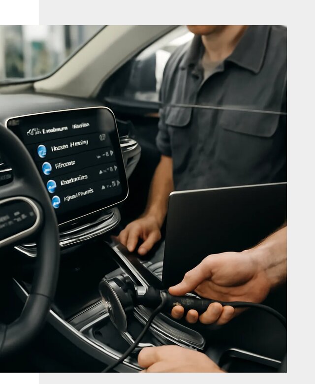 Установка приложений Geely для мультимедиа автомобиля в Новокубанске
