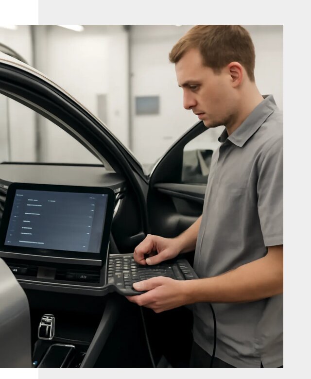 Русификация мультимедиа автомобилей Lynk Co в Новокубанске